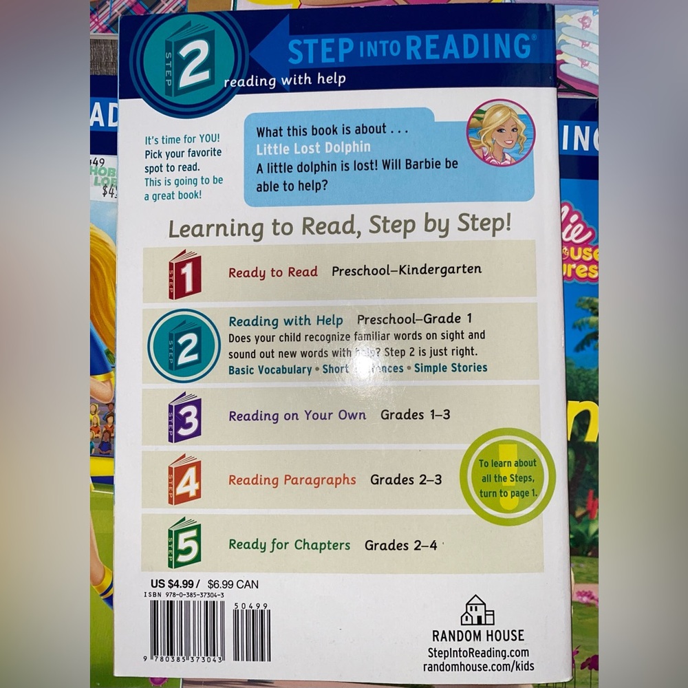 Barbie Princess Fairy Gymnast I Can Read Level 1 2 First Readers Book Bundle Lot - Picture 5 of 6